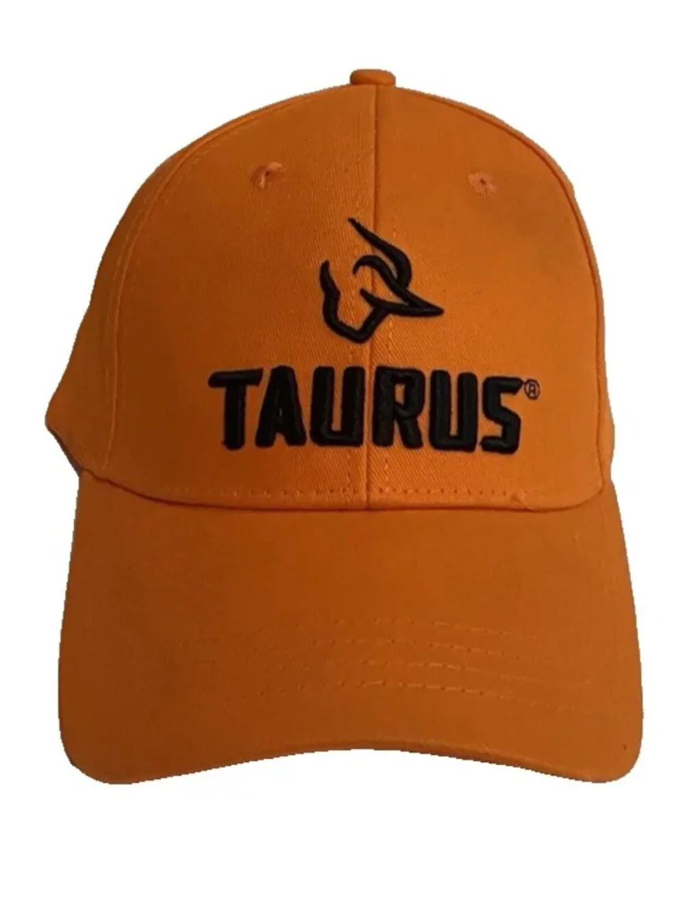 NEW TAURUS Embroidered Logo Tactical Cotton Baseball Cap Hat - Orange